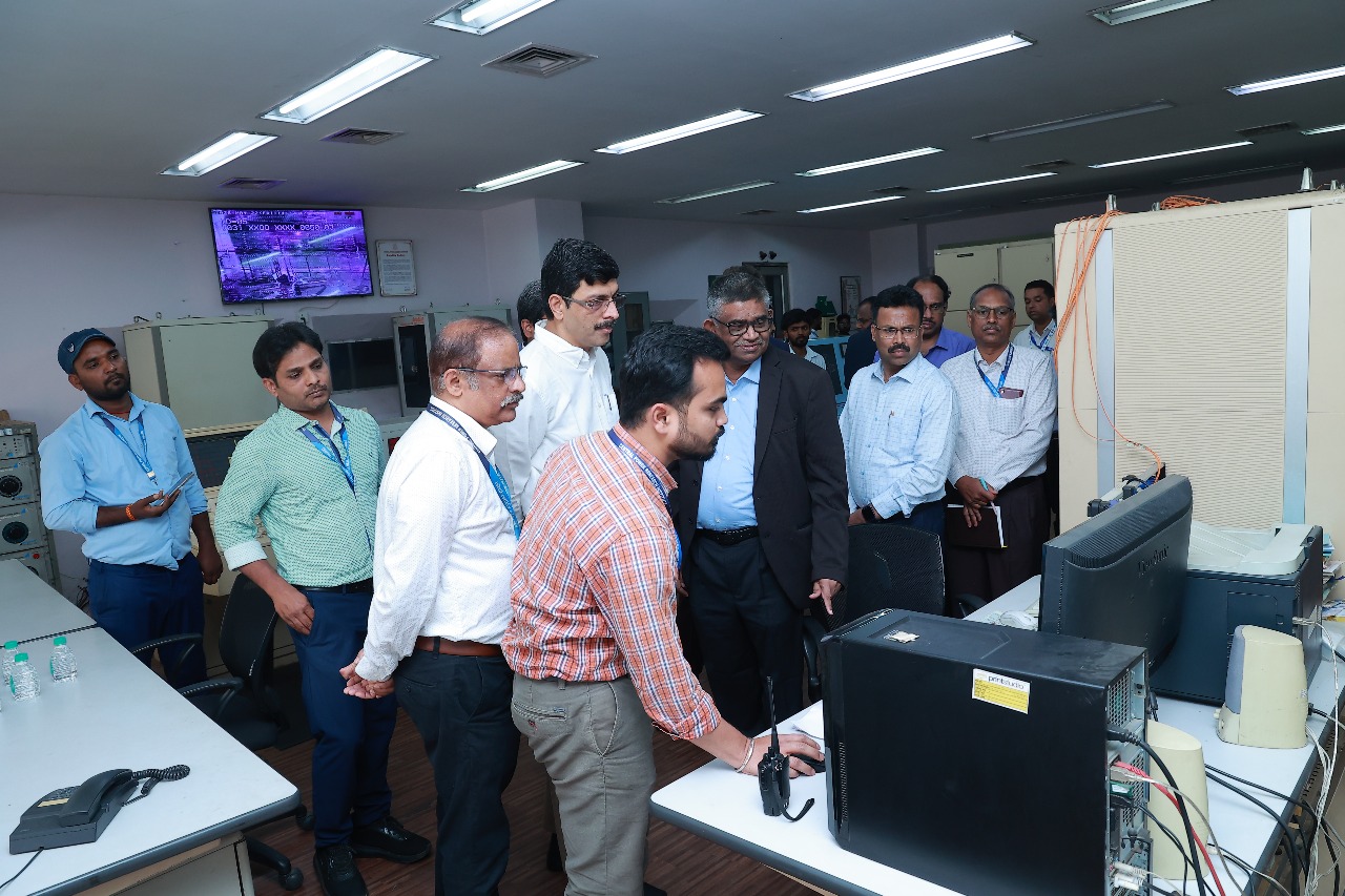 Visit of Shri Pankaj Agarwal, IAS, Sec. (Min. of Power) and Shri Mahabir Prasad, I.R.A.S, JS & Fin. Adviser (Min. of Power) to CPRI, Bengaluru on 22nd May 2025