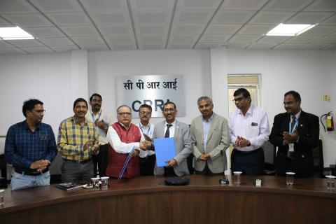 Central Power Research Institute (CPRI) and IIT Ropar signed an MoU on 30.04.2025 for fostering academic and research collaboration in electrical power systems, renewable energy technologies, and sustainable development solutions.