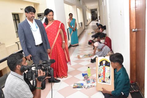 राज्य स्तरीय चित्रकला प्रतियोगिता 2025-पुरस्कार समारोह